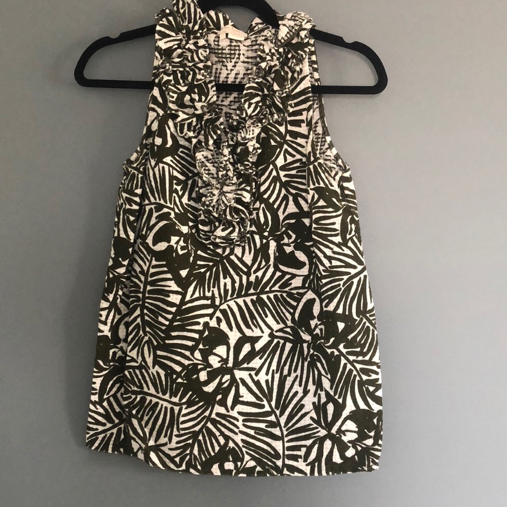 Kate Spade Palm Print Shirt